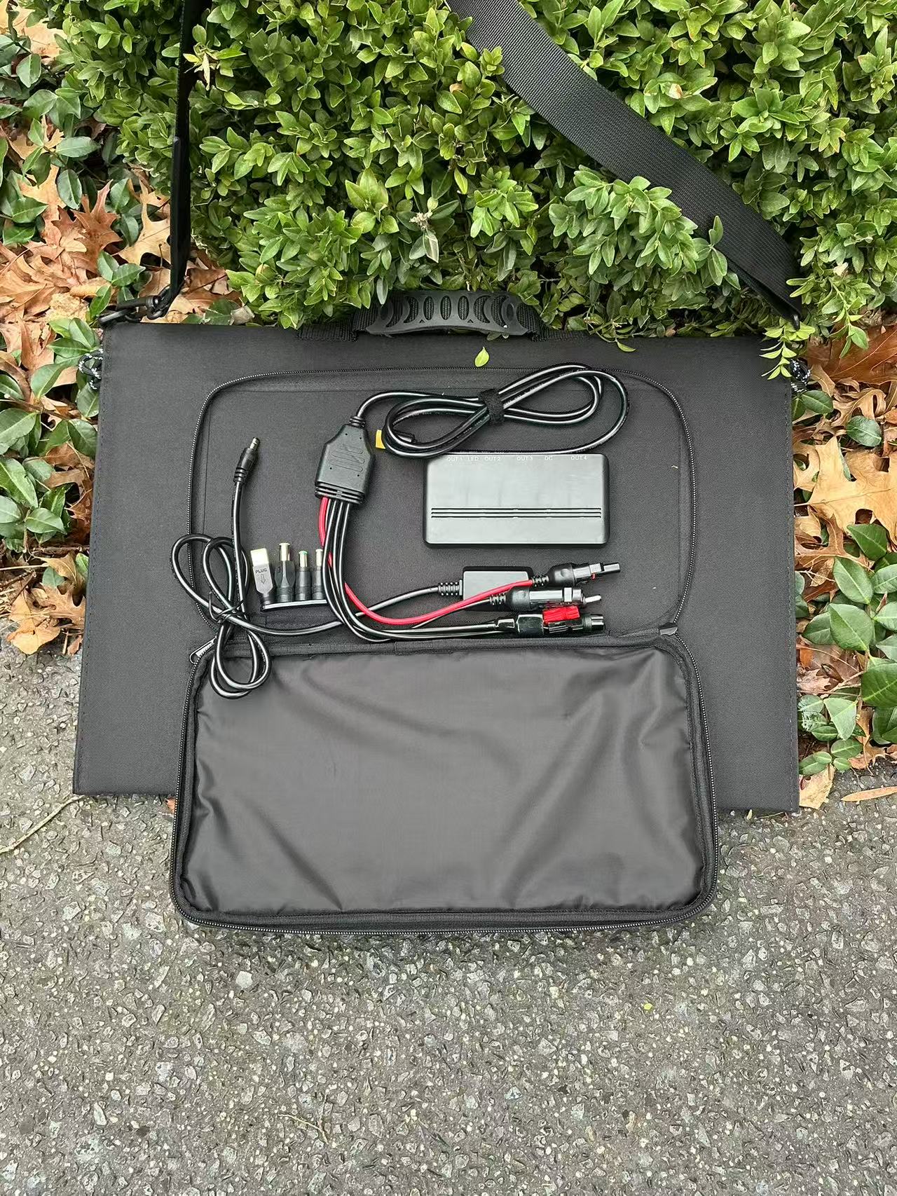 120w folding solar panel kit
