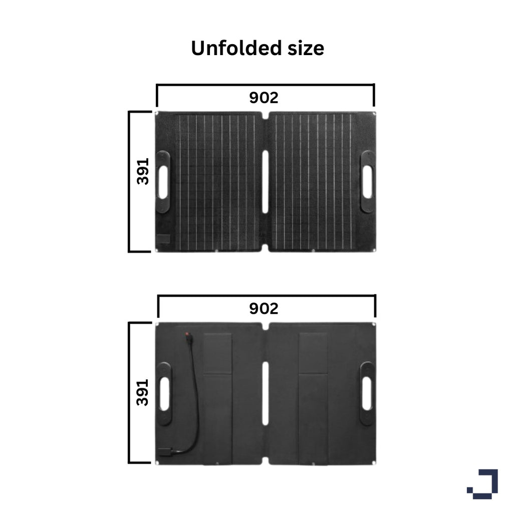 60W ETFE Solar Monocrystalline Integrated Laminated Folding Package RG-MY60W